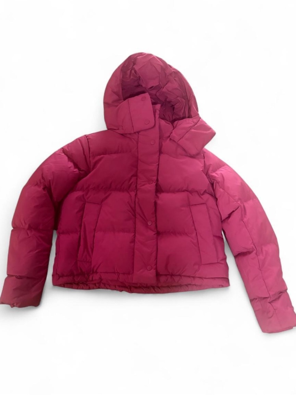 lululemon Hooded Puffer Jacket - Berry Pink